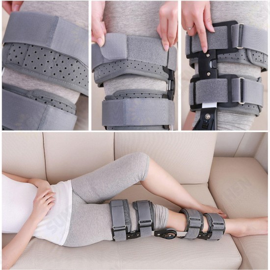 Inspired Breg Telescopic Post Op ROM Leg Hinged Knee Pad Brace Adjustable