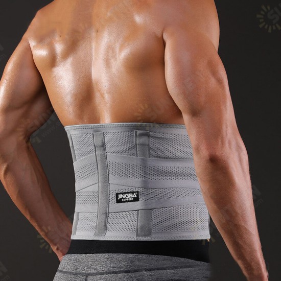 Adjustable Sport Protection Waist Support Belt Lower Brace Pain Relief Lumbar Brace for Sport Office