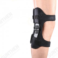 1 Pcs Knee Support Spring Force Non-Slip Power Joint Protector Knee Pads Rebound Protective Gear Running Basketball Volleyball