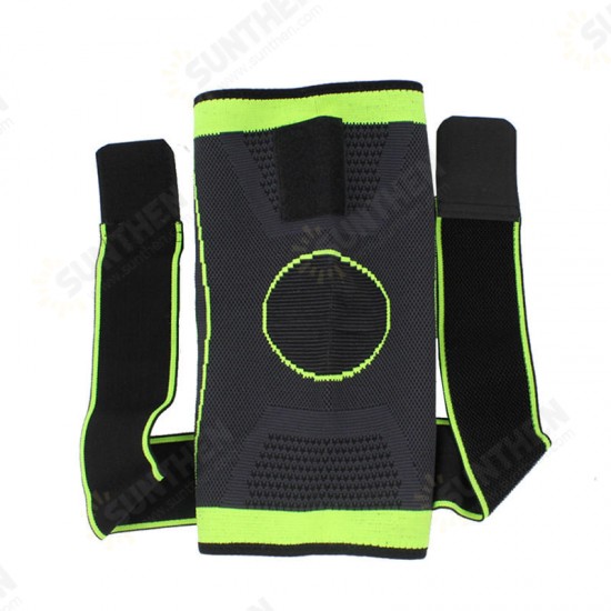 1Pcs 3D Weaving Knee Brace Breathable Sleeve Support for Running Jogging Sports