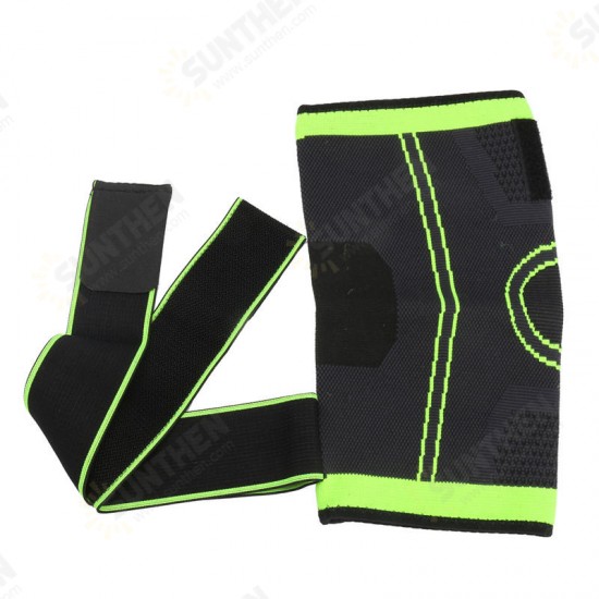 1Pcs 3D Weaving Knee Brace Breathable Sleeve Support for Running Jogging Sports