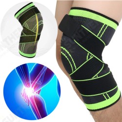 1Pcs 3D Weaving Knee Brace Breathable Sleeve Support for Running Jogging Sports 1Pcs 3D Weaving Knee Brace Breathable Sleeve Support for Running Jogging Sports