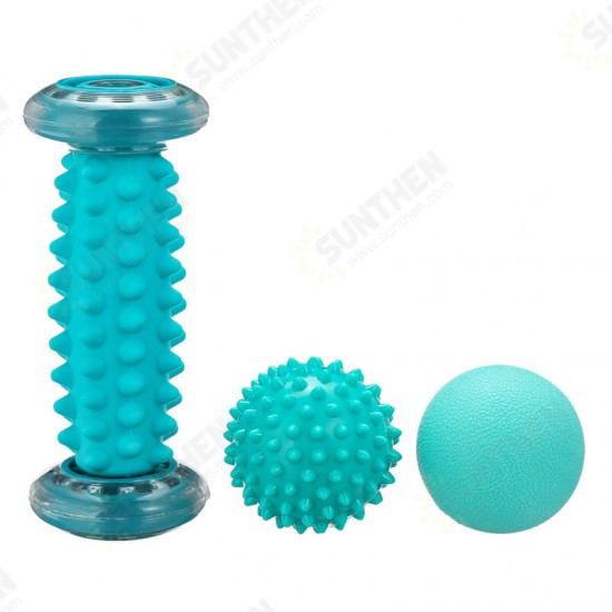 3PCS Improved Version Foot Massager Foot Massage Roller Muscle Roller Balls Set for Muscle Relaxing Pain Relief