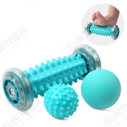 3PCS Improved Version Foot Massager Foot Massage Roller Muscle Roller Balls Set for Muscle Relaxing Pain Relief