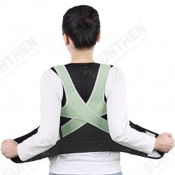 Back Support Adjustable Breathable Posture Corrector Braces Humpback Correction Belt