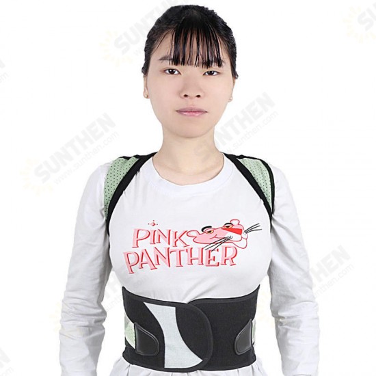 Back Support Adjustable Breathable Posture Corrector Braces Humpback Correction Belt