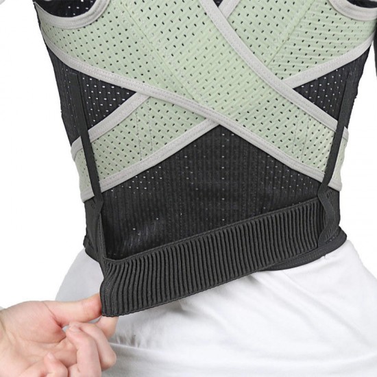 Back Support Adjustable Breathable Posture Corrector Braces Humpback Correction Belt