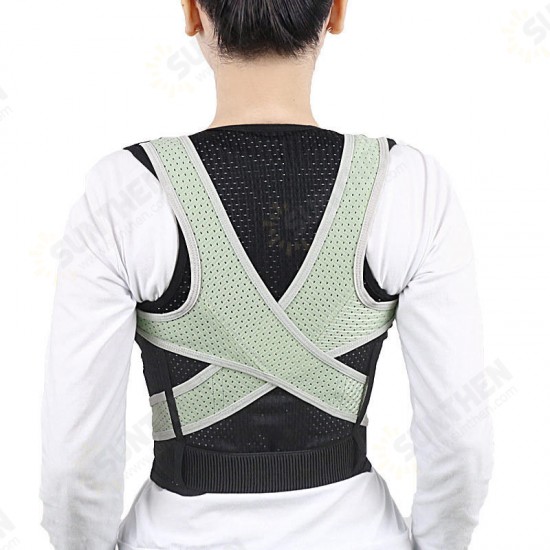 Back Support Adjustable Breathable Posture Corrector Braces Humpback Correction Belt