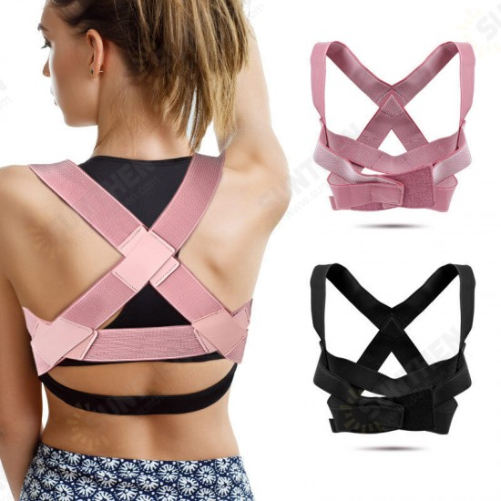 Back Support Adjustable Posture Corrector Back Orthosis Health Relieve Back Pain Fixer Tape