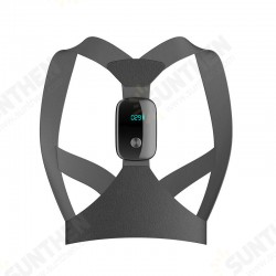 Smart Posture Corrector HD LCD Display 400mAh USB Charging Correct Hunchback Back Support Trainer Smart Posture Corrector HD LCD Display 400mAh USB Charging Correct Hunchback Back Support Trainer