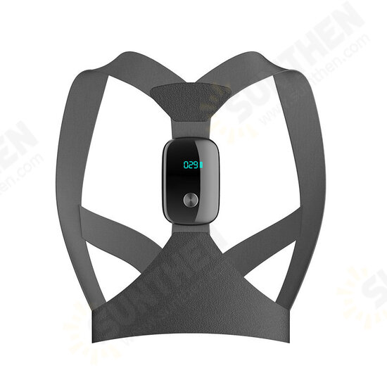 Smart Posture Corrector HD LCD Display 400mAh USB Charging Correct Hunchback Back Support Trainer