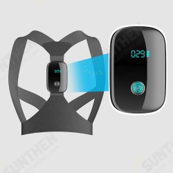 Smart Posture Corrector HD LCD Display 400mAh USB Charging Correct Hunchback Back Support Trainer Smart Posture Corrector HD LCD Display 400mAh USB Charging Correct Hunchback Back Support Trainer