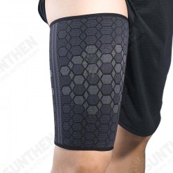 Thigh Sleeves Brace Knitted Compression Leg Sleeve Legwarmer Fitness Running Legs Support Pressurized Guard Muscle Strain Protector