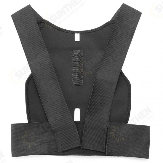 Magnet Posture Corrector Brace Corset Men Shoulder Back Support Strap Belt Band