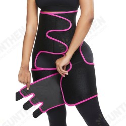 Neoprene Thigh Shaper High Waist Body Shaper Slimmer Wrap Thermo Trainer Sport Waist Protective Accessories