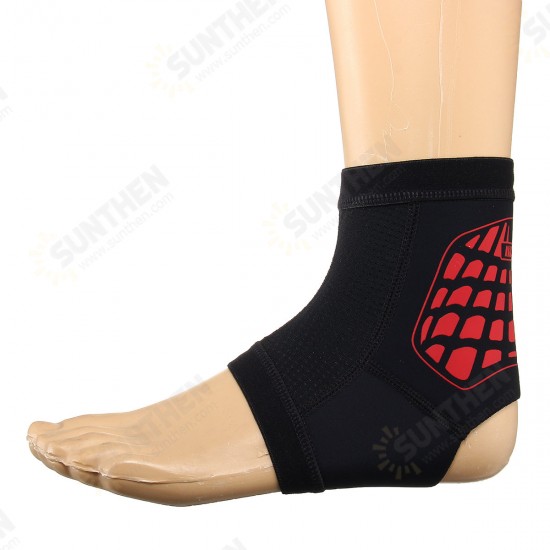 Single Basketball Cycling Running Ankle Pad Brace Sports Exercise Protector