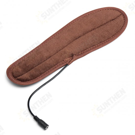 USB Electric Heating Insole Winter Warmer Shoe Feet Heater Breathable Washable Foot Pads