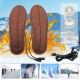 USB Electric Heating Insole Winter Warmer Shoe Feet Heater Breathable Washable Foot Pads