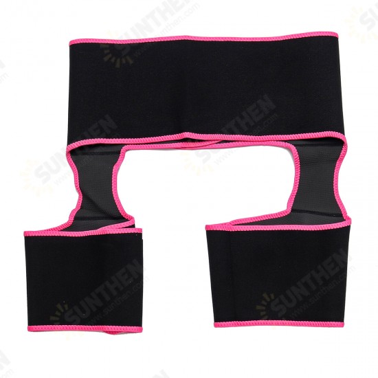 Women Body Shaper High Waist Leg Shaper Slimming Abdomen Fat Burner Wrap Yoga Shapewear Trainer Sport Waist Protective Accessories