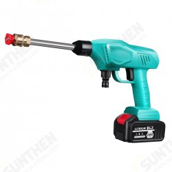 0-15000mAh Wireless Electric High Pressure Washer Car Washing Water Guns W/ 1/2 Battery For Dayi 0-15000mAh Wireless Electric High Pressure Washer Car Washing Water Guns W/ 1/2 Battery For Dayi