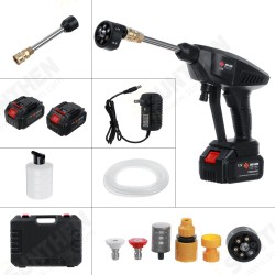 100-240V 12V/25V Cordless Pressure Cleaner Car Washer & Water Hose Nozzle Outdoor+2 Battery 100-240V 12V/25V Cordless Pressure Cleaner Car Washer & Water Hose Nozzle Outdoor+2 Battery