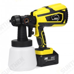 1000ML 600ml/min Multi-function Spray Guns Cordless Paint Spraying Machine Paint Sprayer 1000ML 600ml/min Multi-function Spray Guns Cordless Paint Spraying Machine Paint Sprayer