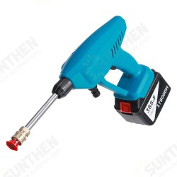1000W 188VF/288VF/388VF High Pressure Washer Car Washing Self-priming Spray Guns Lance Cleaning Tool W/ 1/2 Battery For Makita