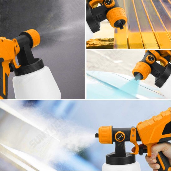 1000ml Paint Spray Guns Cordless Electric Sprayer Painting Spraying Tool Fit Makita EU Plug