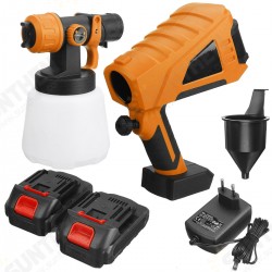 1000ml Paint Spray Guns Cordless Electric Sprayer Painting Spraying Tool Fit Makita EU Plug 1000ml Paint Spray Guns Cordless Electric Sprayer Painting Spraying Tool Fit Makita EU Plug