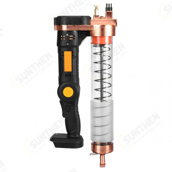 12000PSI Cordless Electric Grease Guns Excavator Car Maintenance Tool For 18V Battery