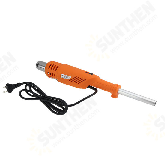 120V/230V 2000W Electric Weed Burner Killer Stick Hot Air Guns 2 Nozzles Lawn Garden Tool