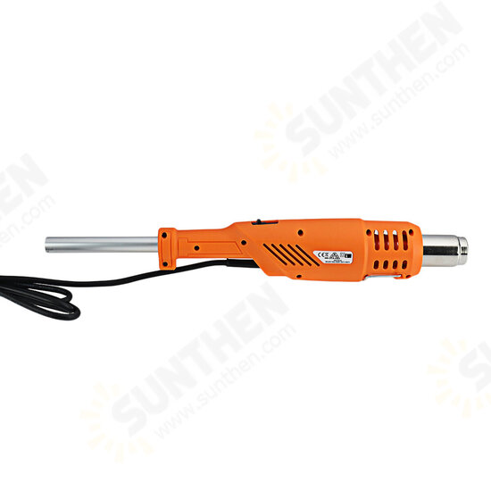 120V/230V 2000W Electric Weed Burner Killer Stick Hot Air Guns 2 Nozzles Lawn Garden Tool