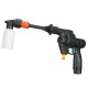 12V 200W 20Bar Cordless High Pressure Washer Water Spray Guns Car Washing Machine Cleaner W/ 1/2pcs Battery