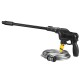 12V Cordless Electric High Pressure Washer Guns Portable Car Washing Machine Patio Car Cleaner W/ None/1/2 6000mAh Battery