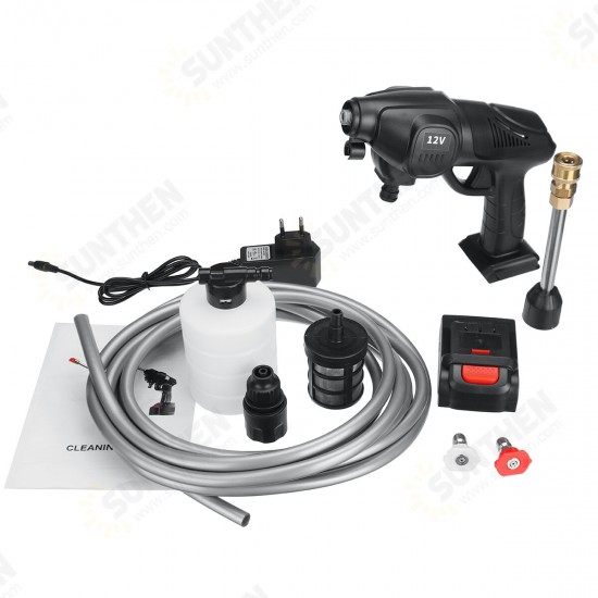 12V/16V/25V Car High Pressure Washer Car Washine Machine Water Cleaning Spray Guns W/ Cigarettes Lighter or Battery