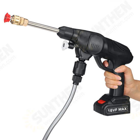 12V/16V/25V Car High Pressure Washer Car Washine Machine Water Cleaning Spray Guns W/ Cigarettes Lighter or Battery