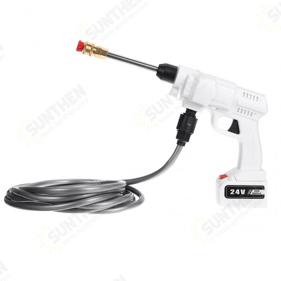 12V/24V High Pressure Washer Guns Wireless Car Washing Machine W/ Lithium Battery