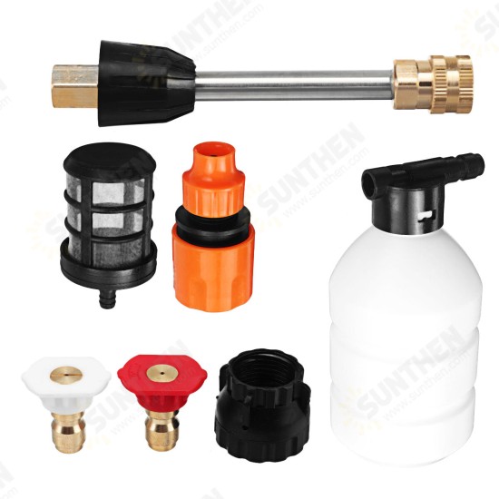 1500W 15000r/m Cordless High Pressure Washer Spray Guns Nozzle Cleaner For Makita 18V Battery