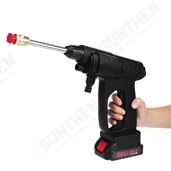 1500W 15000r/m Cordless High Pressure Washer Spray Guns Nozzle Cleaner For Makita 18V Battery