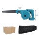 1500W 288VF Cordless Electric Air Blower Vacuum Cleannig Dust Collector Power Tool W/ None/1/2pcs Battery