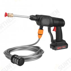 1500W 60Bar High Pressure Cordless Car Washer Spray Guns Water Cleaner With None 1pc 2Pcs 88VF Battery 1500W 60Bar High Pressure Cordless Car Washer Spray Guns Water Cleaner With None 1pc 2Pcs 88VF Battery