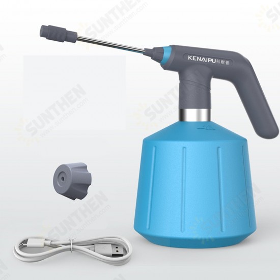 1.5L/2L/2.5L Electric Disinfection Watering Can Spray Bottle USB Rechargeable Spray Guns