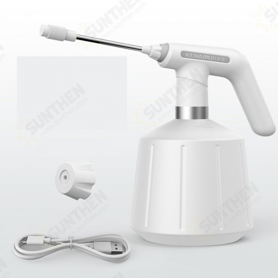 1.5L/2L/2.5L Electric Disinfection Watering Can Spray Bottle USB Rechargeable Spray Guns