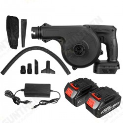 1600W Cordless Electric Air Blower Vacuum Dust Cleaner Leaf Blower Blowing & Suction Tool W/ 1/2 Battery For Makita 1600W Cordless Electric Air Blower Vacuum Dust Cleaner Leaf Blower Blowing & Suction Tool W/ 1/2 Battery For Makita