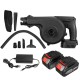 1600W Cordless Electric Air Blower Vacuum Dust Cleaner Leaf Blower Blowing & Suction Tool W/ 1/2 Battery For Makita