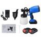 18V 800ML Electric Spray Guns Household Paint Sprayer W/ 1/2 Battery Regulation High Power Sprayer