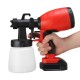 18V 800ML Electric Spray Guns Household Paint Sprayer W/ 1/2 Battery Regulation High Power Sprayer