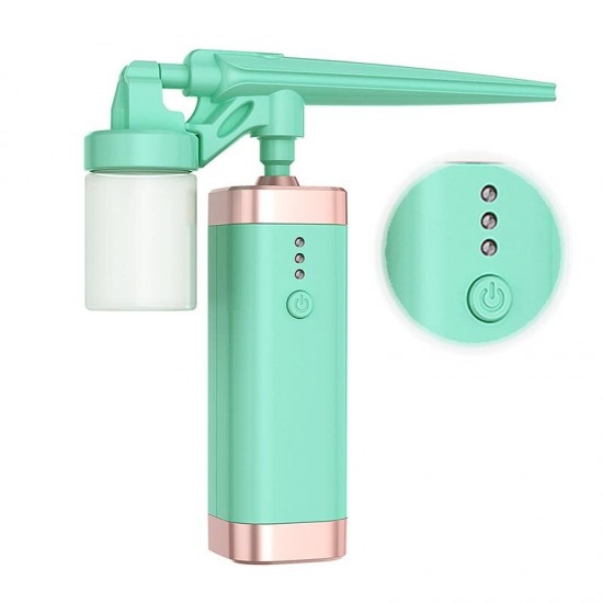 1PC Airbrush USB Charge Mini Air Compressor Spray Gun For Tattoo Body Painting Nail Art Paint Sprayer Mist Moisturize Skin