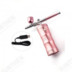 1PCS Black/Gold/Rose gold/Red Handheld Portable Electric High Pressure Nano Household Spray Water Spray Gun 0.3 Mm Mini Air Compressor Kit Air Brush Paint Spray Gun 1PCS Black/Gold/Rose gold/Red Handheld Portable Electric High Pressure Nano Household Spray Water Spray Gun 0.3 Mm Mini Air Compressor Kit Air Brush Paint Spray Gun