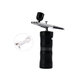 1PCS Black/Gold/Rose gold/Red Handheld Portable Electric High Pressure Nano Household Spray Water Spray Gun 0.3 Mm Mini Air Compressor Kit Air Brush Paint Spray Gun